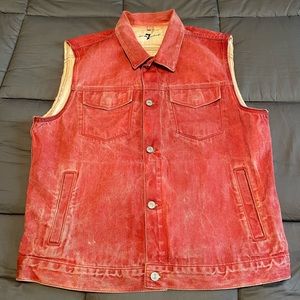 Red Selvedge Denim